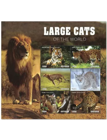 n° 7113/7118 - Timbre GUYANA Poste