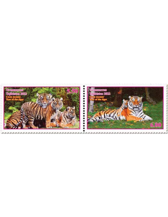 n° 786/787 - Timbre TADJIKISTAN Poste