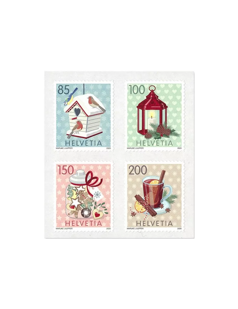 n° 2612/2615 - Timbre SUISSE Poste