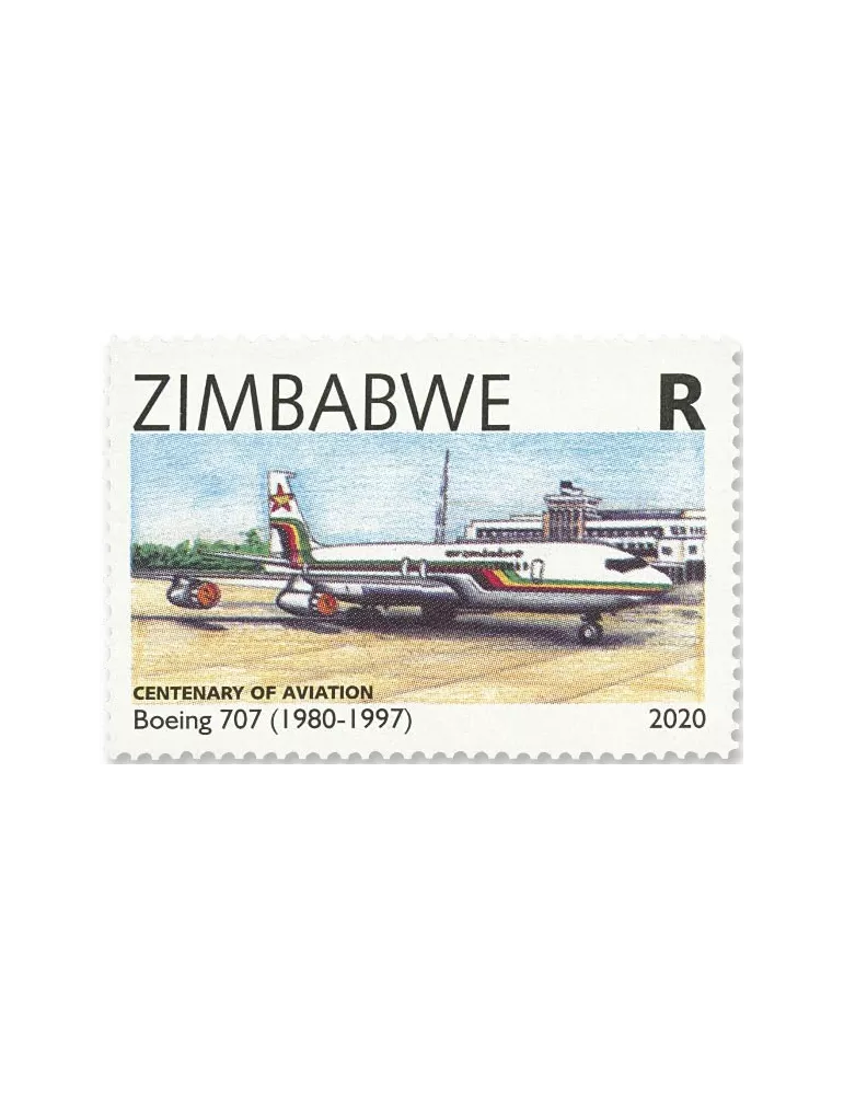 n° 826/829 - Timbre ZIMBABWE Poste