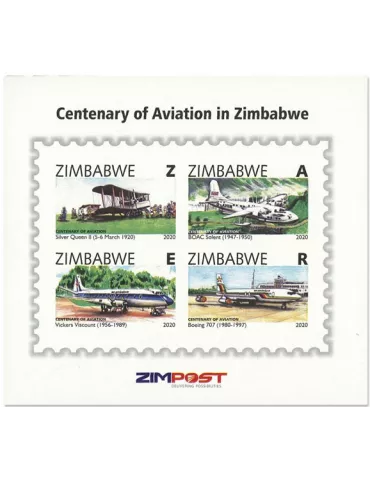 n° 38 - Timbre ZIMBABWE Blocs et feuillets