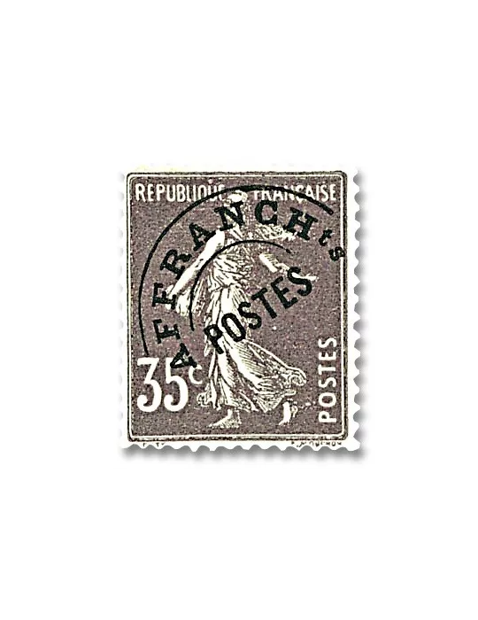 n° 62 - Timbre France Préoblitérés