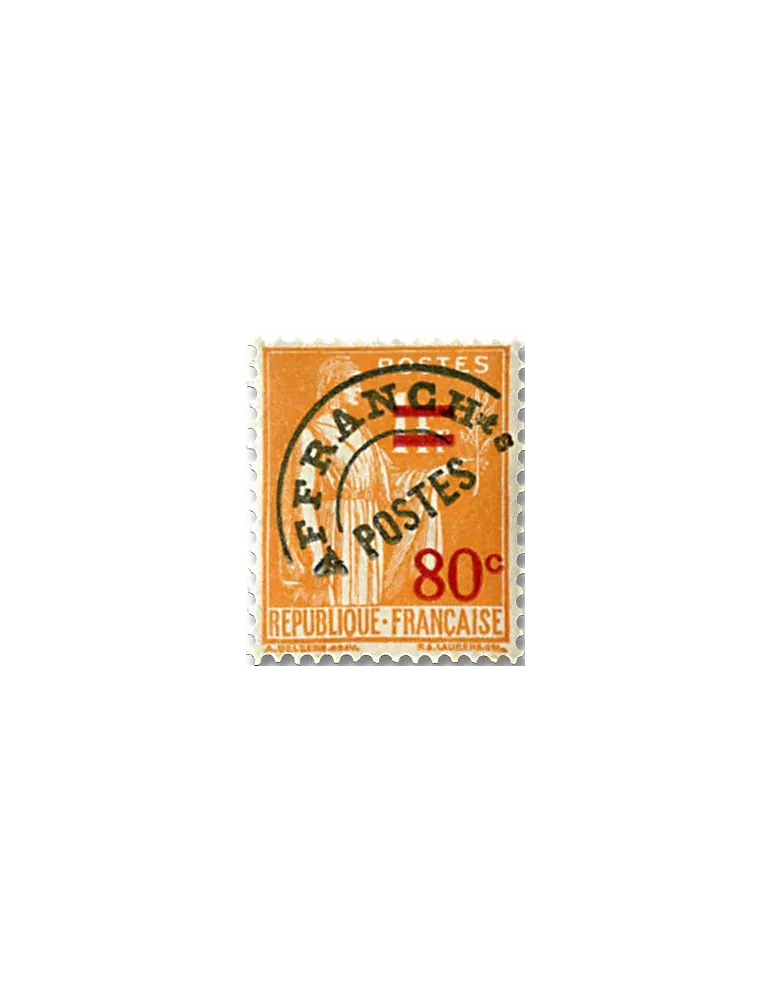 n° 74 - Timbre France Préoblitérés