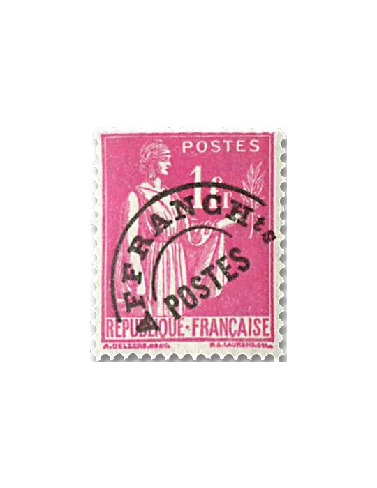 n° 76 - Timbre France Préoblitérés