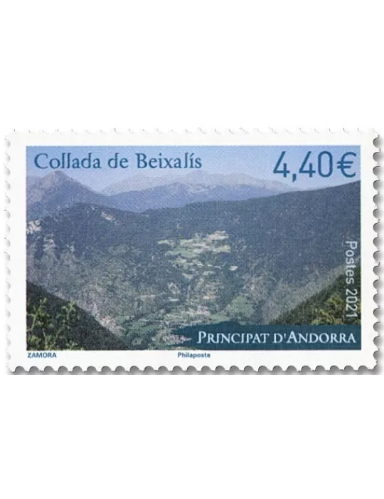 n° 855 - Timbre Andorre Poste