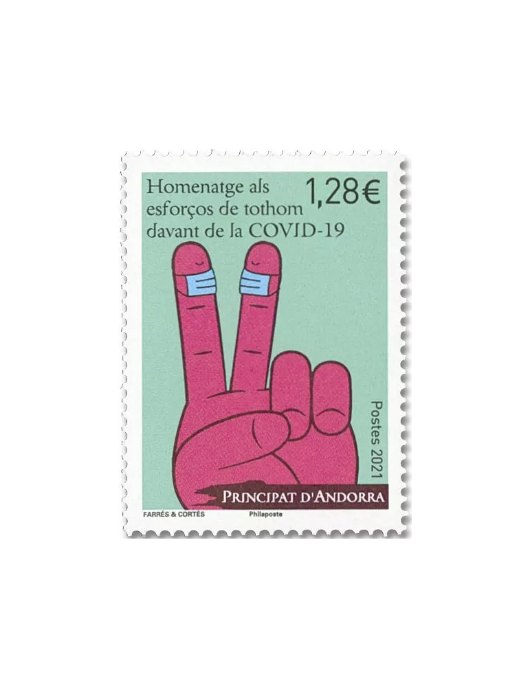 n° 856 - Timbre Andorre Poste