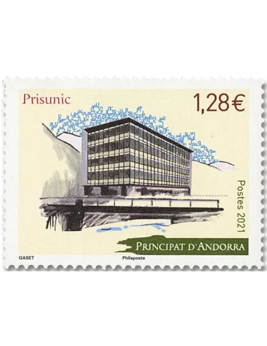 n° 857 - Timbre Andorre Poste
