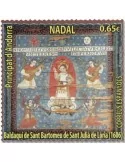 n° 494 - Timbre ANDORRE ESPAGNOL Poste