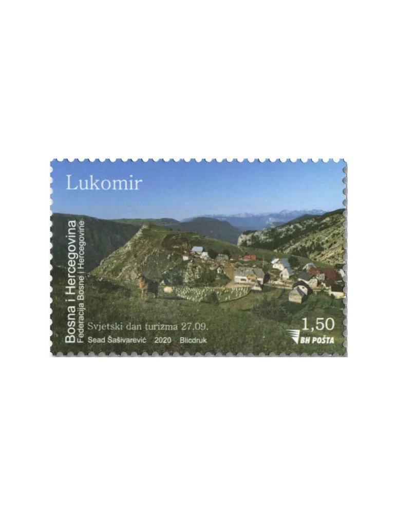 n° 840 - Timbre BOSNIE-HERZEGOVINE Poste