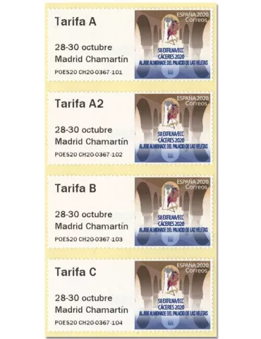 n° 168 - Timbre ESPAGNE Timbres de distributeurs