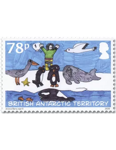 n° 766/769 - Timbre ANTARCTIQUE BRITANNIQUE Poste 2