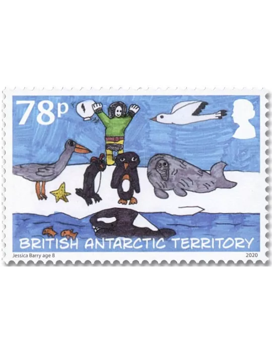 n° 766/769 - Timbre ANTARCTIQUE BRITANNIQUE Poste