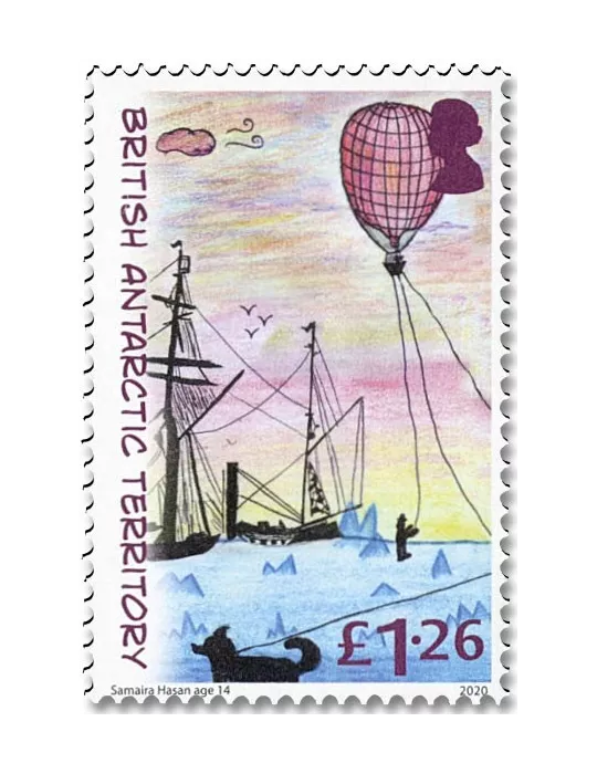 n° 766/769 - Timbre ANTARCTIQUE BRITANNIQUE Poste