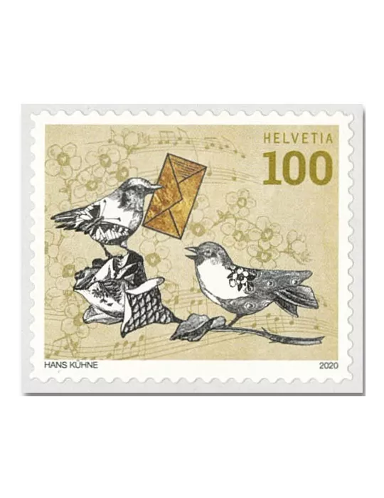 n° 2589/2592 - Timbre SUISSE Poste