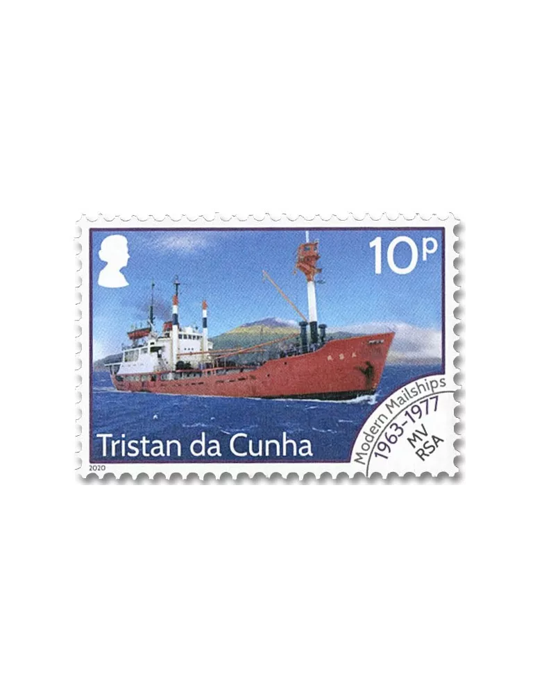 n° 1262/1274 - Timbre TRISTAN DA CUNHA Poste