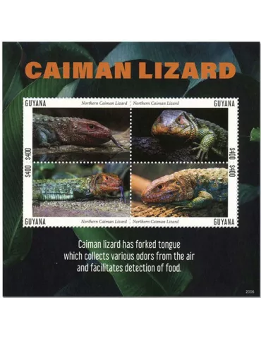 n° 7131/7134 - Timbre GUYANA Poste