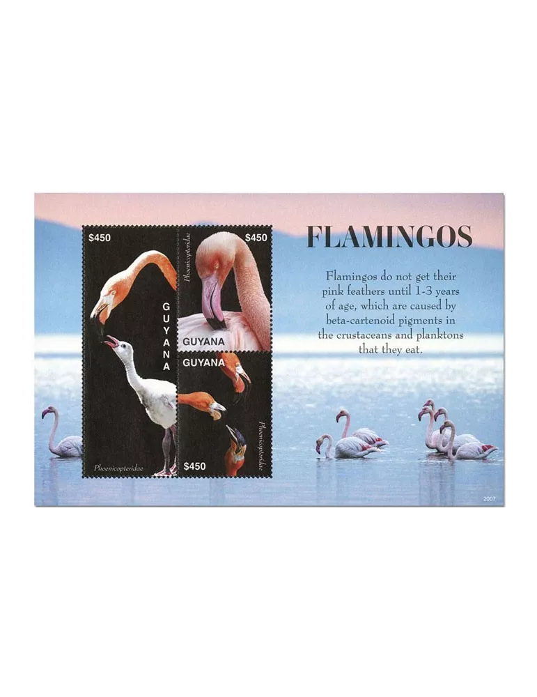 n° 7135/7137 - Timbre GUYANA Poste