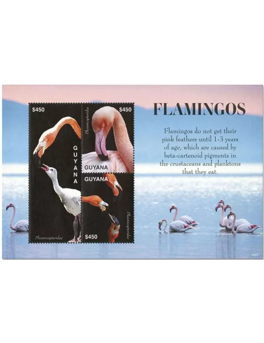 n° 7135/7137 - Timbre GUYANA Poste