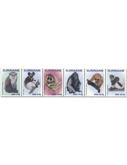 n° 2981/2986 - Timbre SURINAM Poste