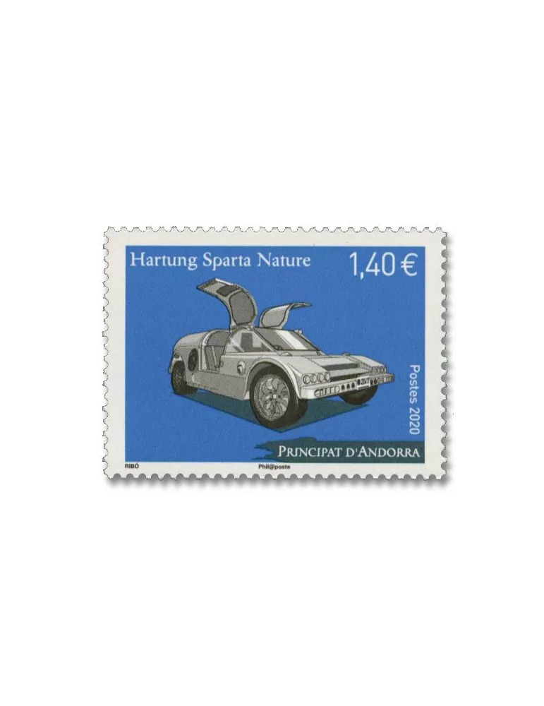 n° 853 - Timbre ANDORRE Poste