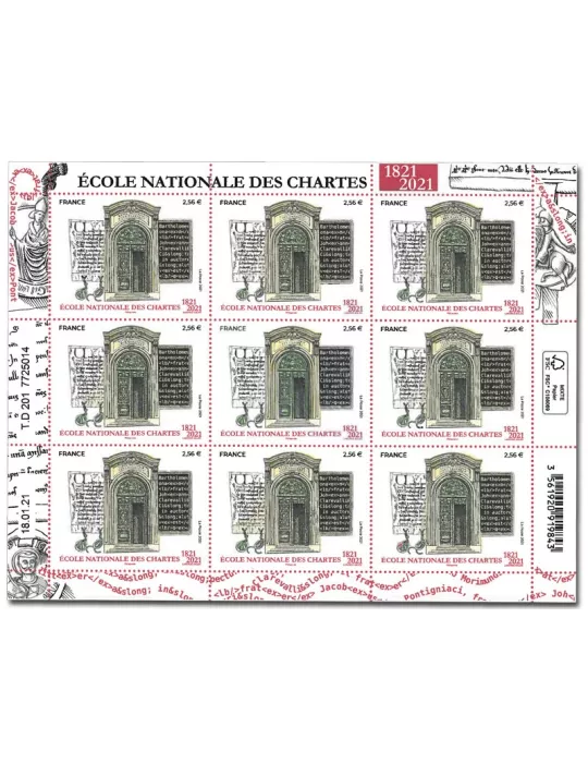 n° F14 - Timbre France Feuillets de France (n° 5472)