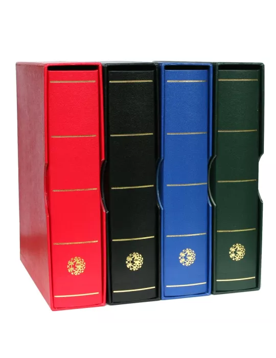 Etui vert pour reliure FUTURA FO Yvert et Tellier pour timbres Etui vert pour reliure FUTURA FO Yvert et Tellier pour timbres