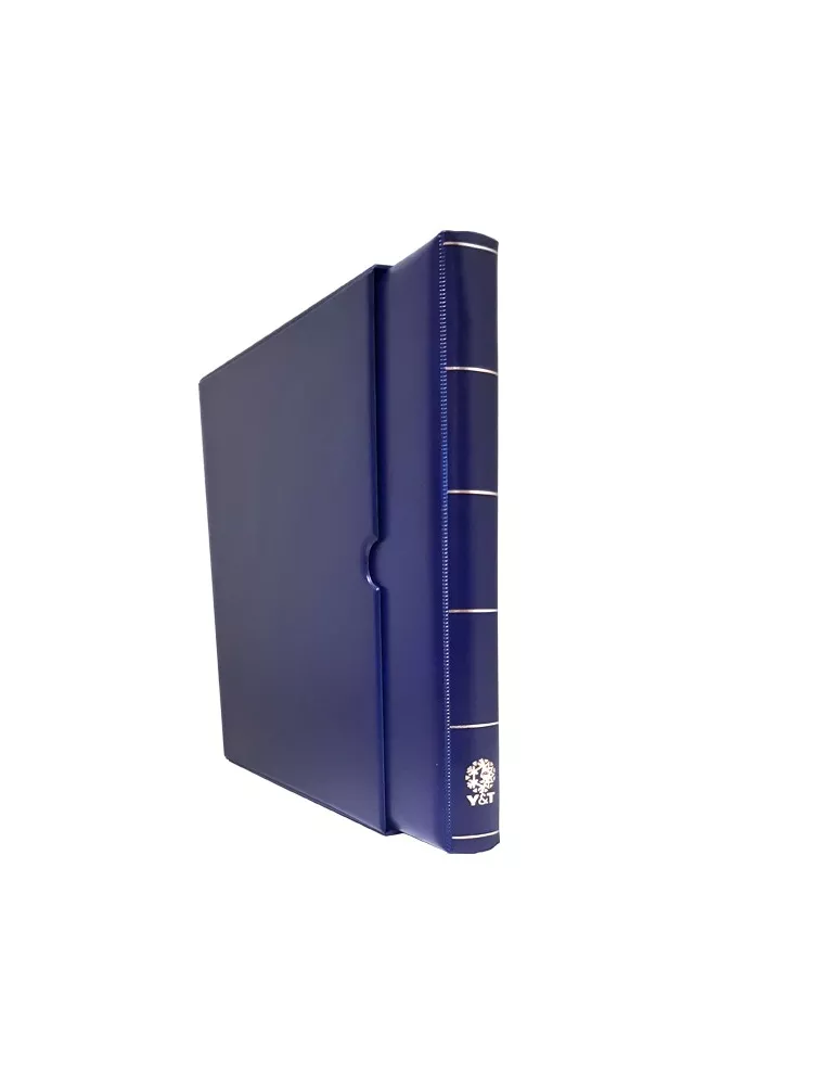 Album SUPRA : étui + reliure - Album à anneaux pour timbres