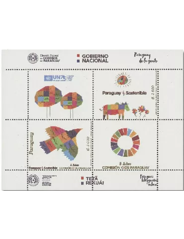 n° 487 - Timbre PARAGUAY Blocs et feuillets