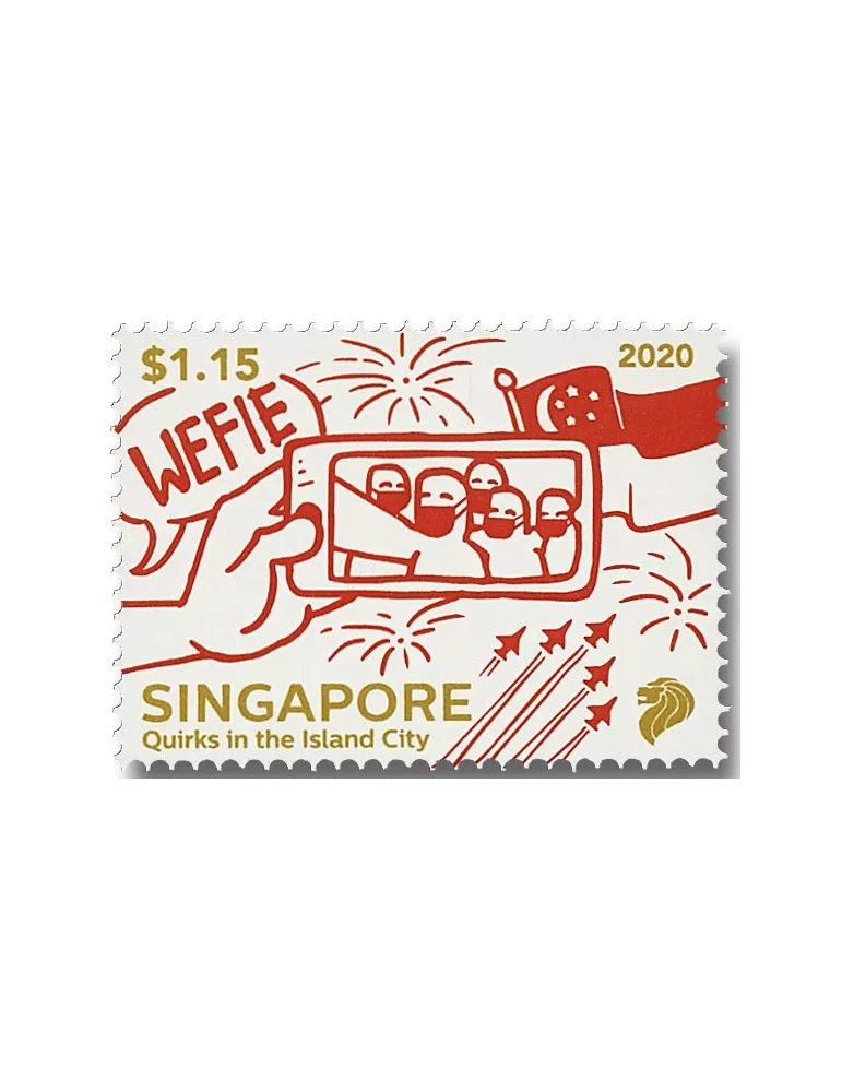 n° 2398/2402 - Timbre SINGAPOUR Poste