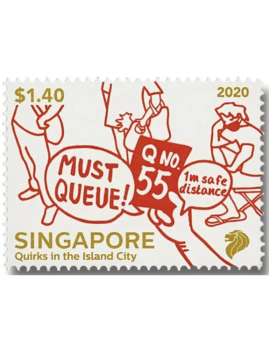 n° 2398/2402 - Timbre SINGAPOUR Poste