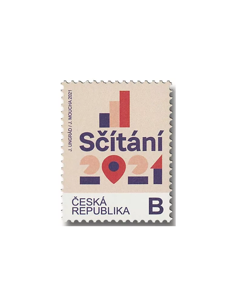 n° 972 - Timbre TCHEQUE (République) Poste