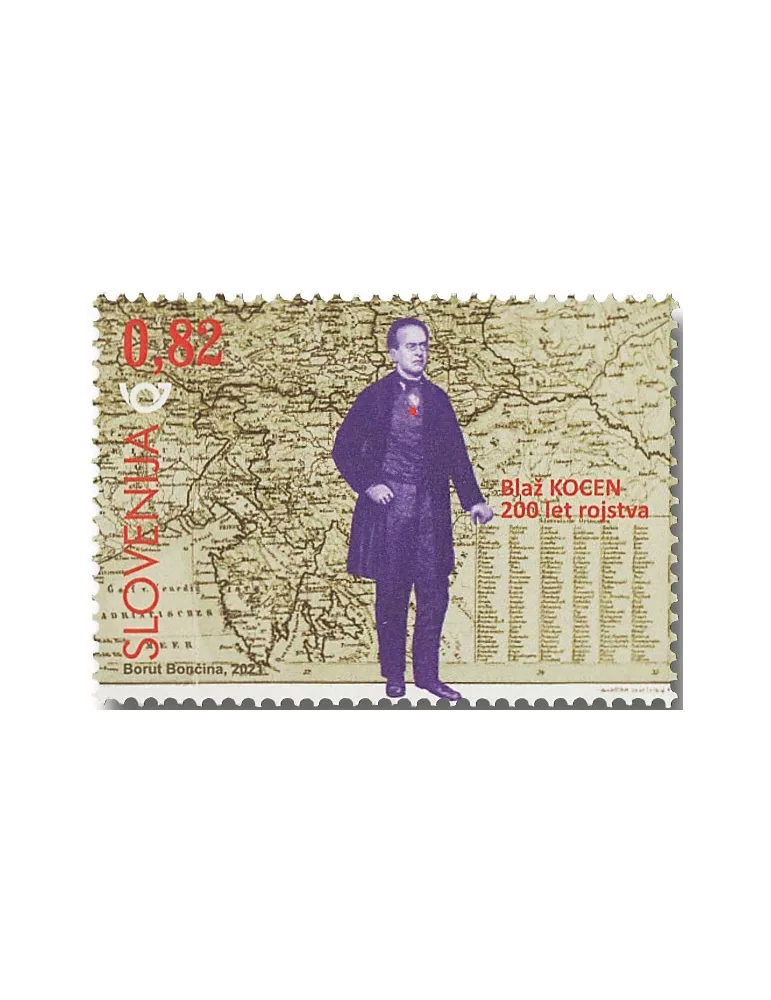 n° 1228 - Timbre SLOVENIE Poste