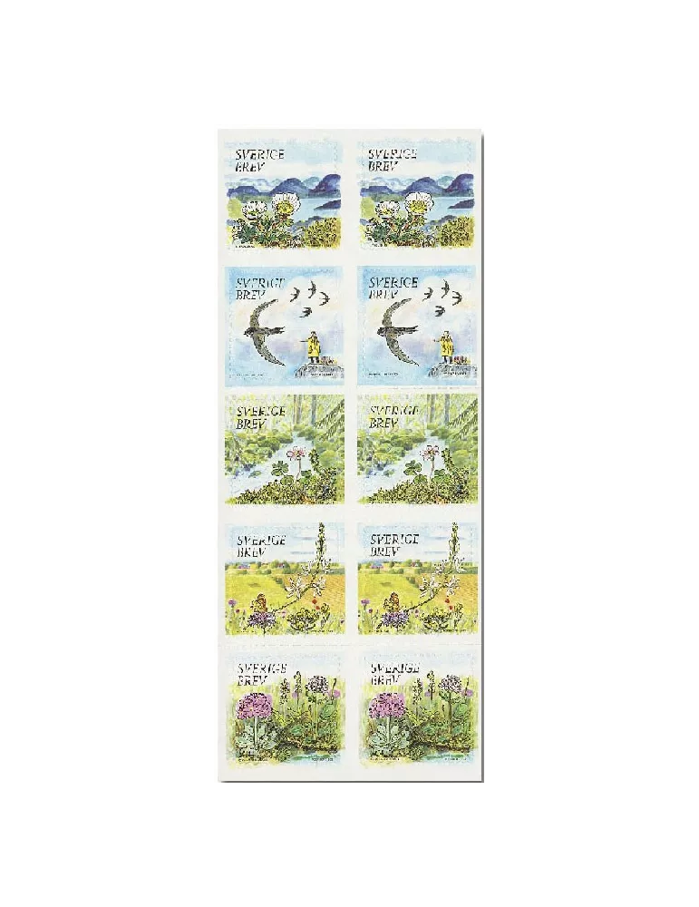 n° C3336 - Timbre SUEDE Carnets