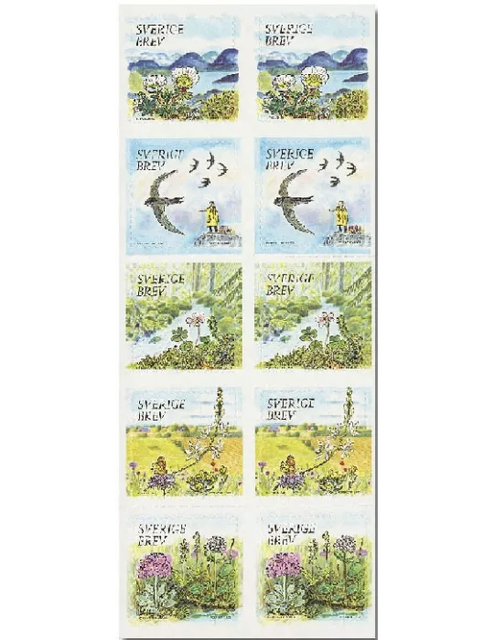 n° C3336 - Timbre SUEDE Carnets