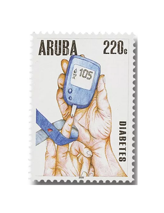 n° 1095/1098 - Timbre ARUBA Poste