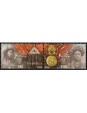 n° 128/129 - Timbre KIRGHIZISTAN (Kyrgyz Express Post) Poste