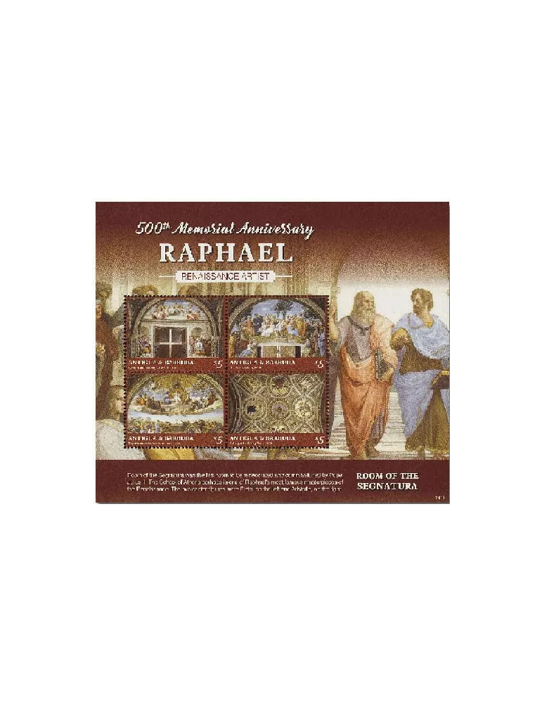 n° 5057/5060 - Timbre ANTIGUA Poste