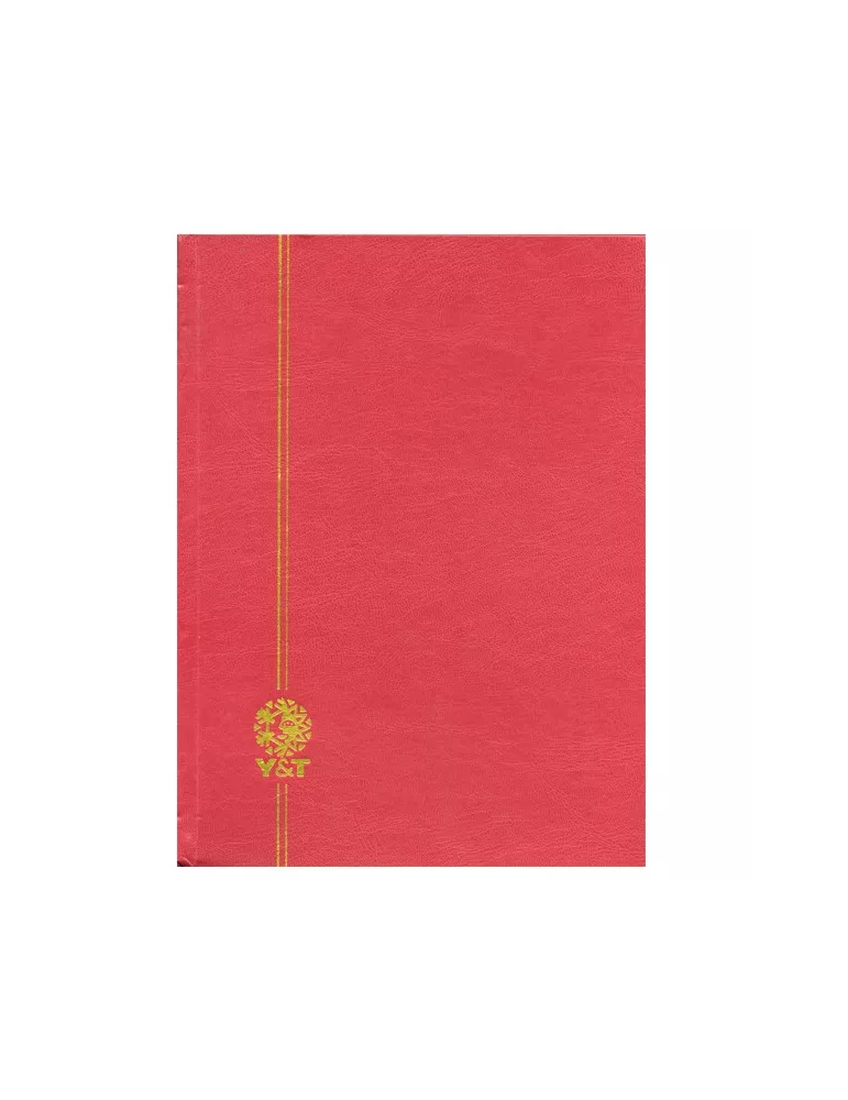 PERFECTA : Classeur fixe pour timbres (Grand modèle-Pages Noires-16p.)