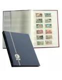 PERFECTA : Classeur fixe pour timbres (Petit modèle-Pages Blanches-16p.)