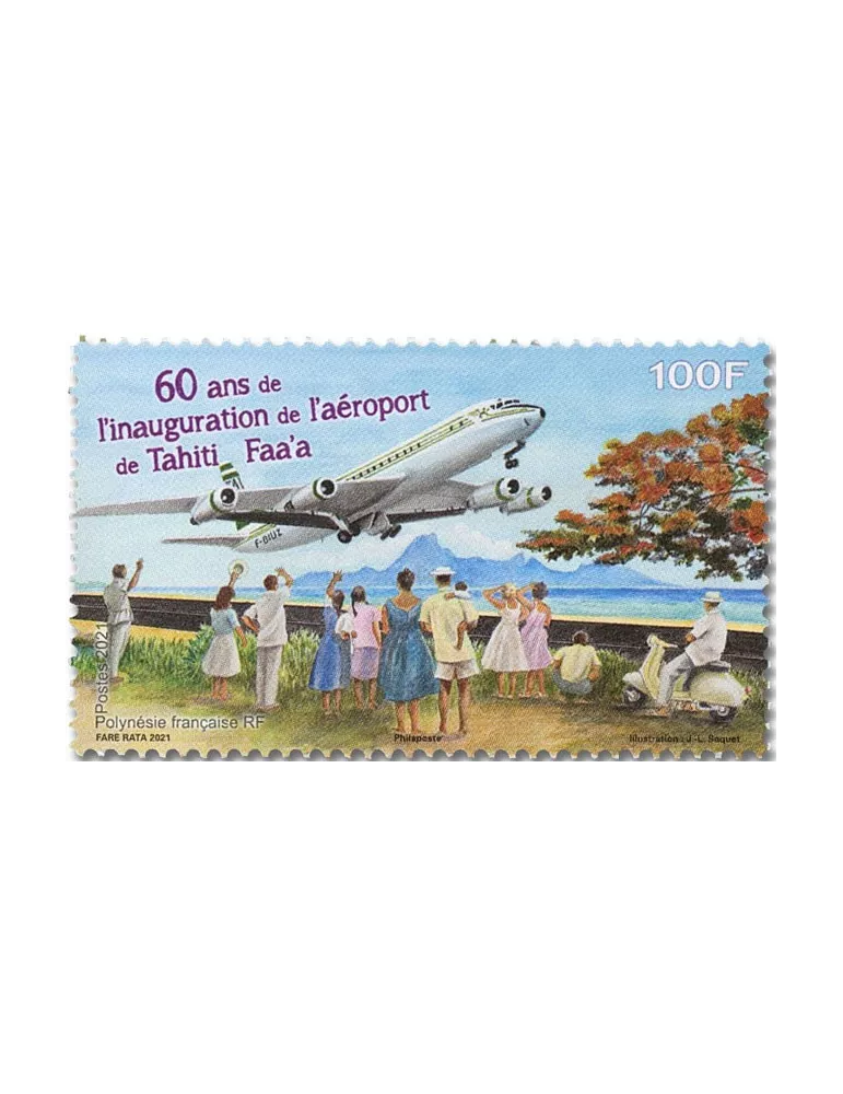 n°1264 - Timbre POLYNESIE Poste