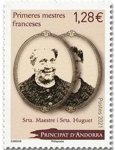 n° 860 - Timbre ANDORRE Poste