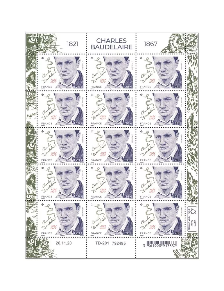 n° F20 - Timbre France Feuillets de France (n° 5482)