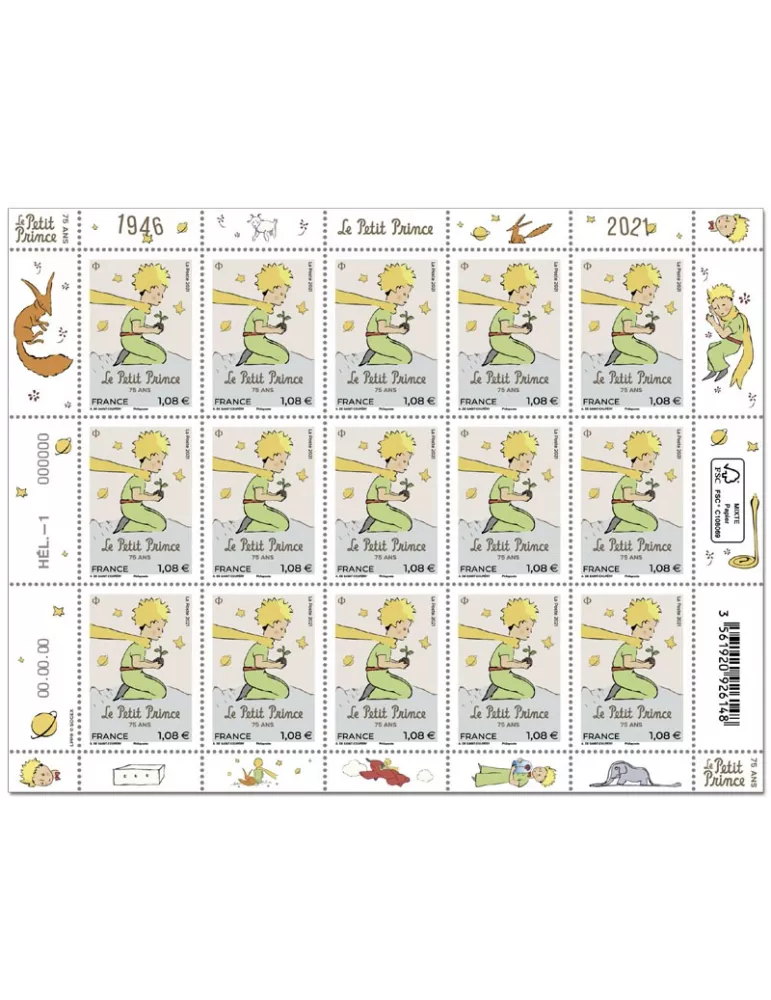 n° F21 - Timbre France Feuillets de France (n° 5483)