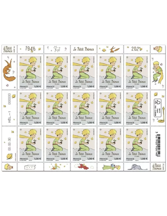 n° F21 - Timbre France Feuillets de France (n° 5483)