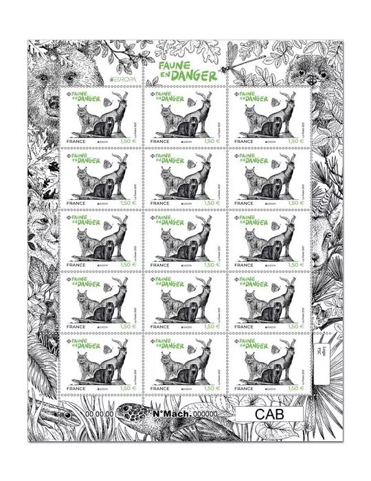 n° F23 - Timbre France Feuillets de France (n° 5489)