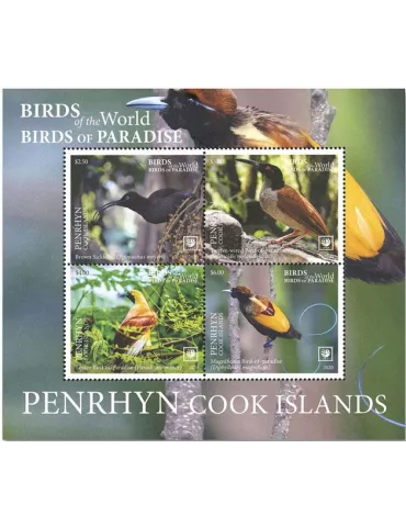 n° 135 - Timbre PENRHYN Blocs et feuillets