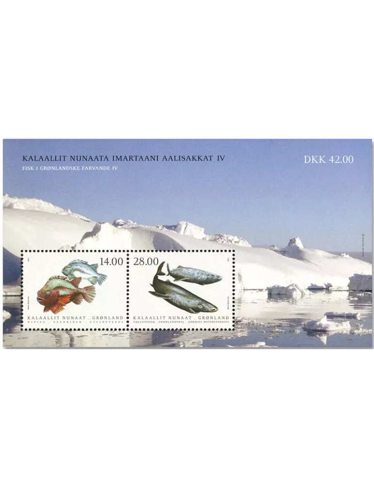 n° F842 - Timbre GROENLAND Poste