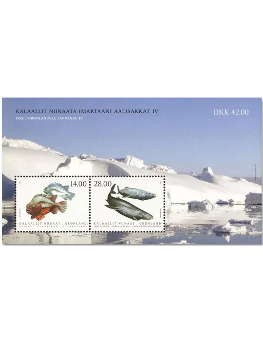 n° F842 - Timbre GROENLAND Poste