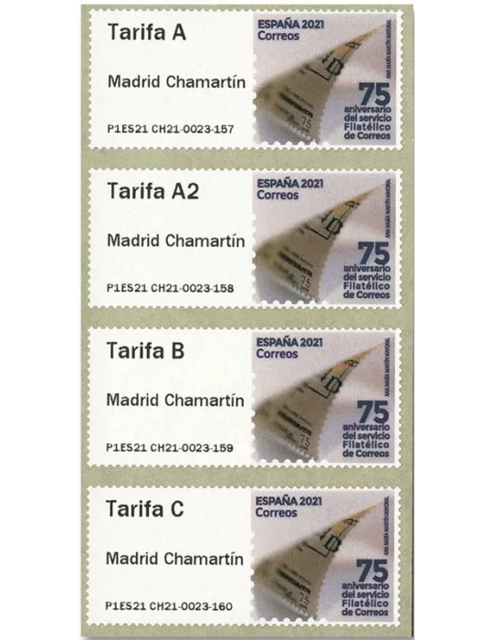 n° 169 - Timbre ESPAGNE Timbres de distributeurs