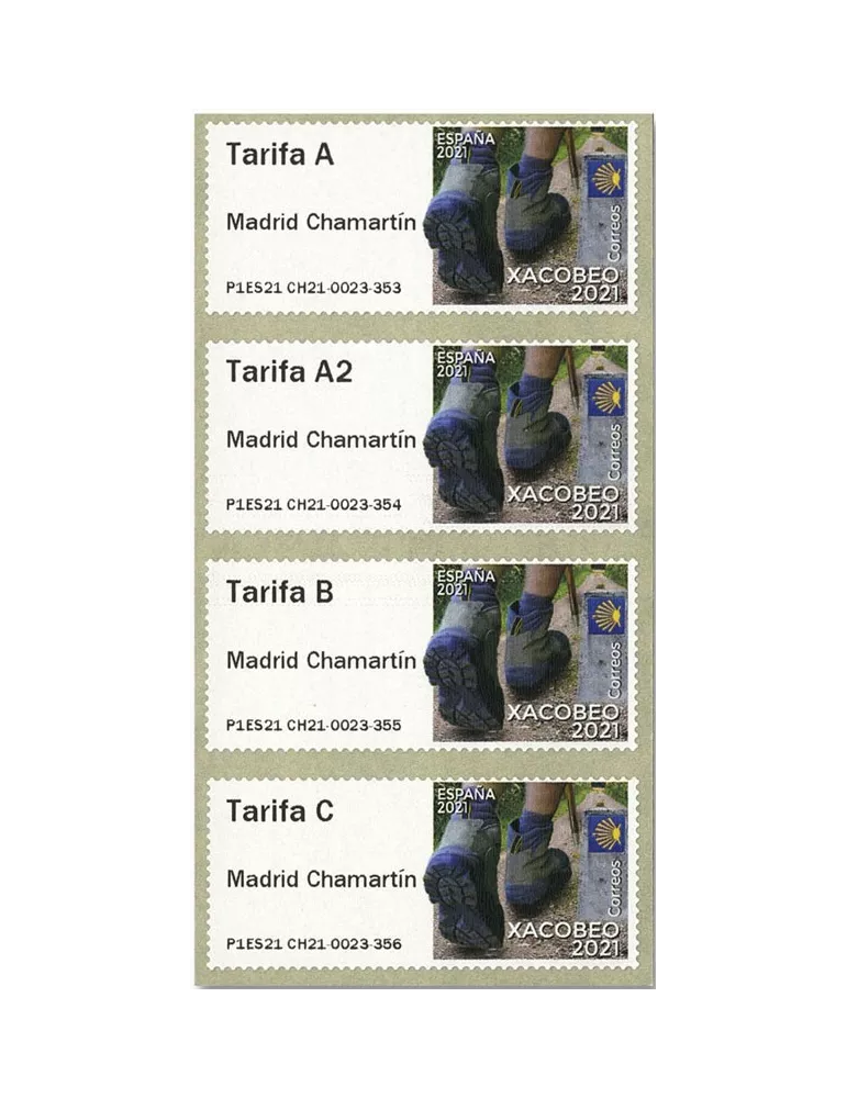 n° 170 - Timbre ESPAGNE Timbres de distributeurs